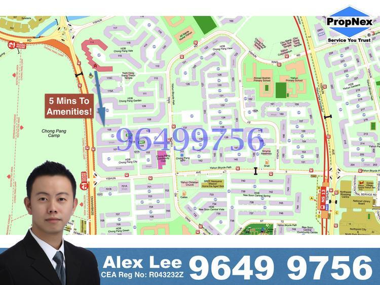 Blk 114 Yishun Ring Road (Yishun), HDB 3 Rooms #138531692